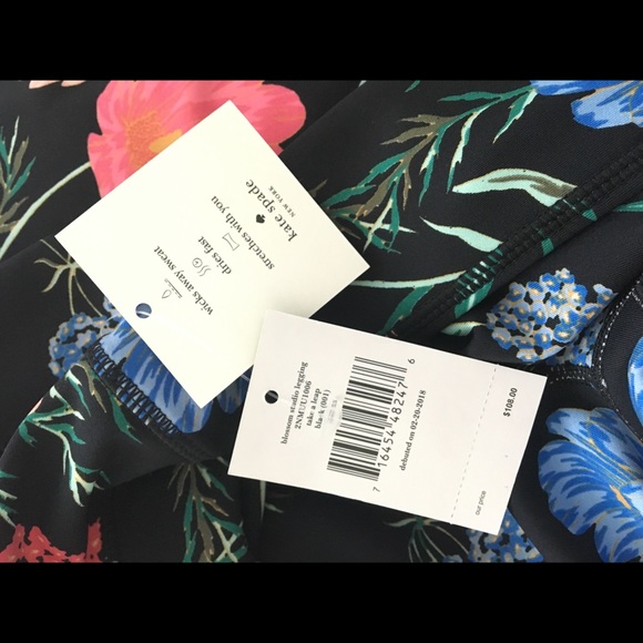 Kate Spade♠️ Blossom Studio Leggings Workout Pants - Picture 7 of 7